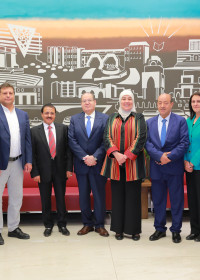 مجلس أمناء الجامعة العربية الأمريكية يعقد اجتماعه ويناقش إنجازات الجامعة وخططها المستقبلية