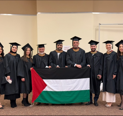 Graduation of the eighth cohort of students in the Executive Master of Business Administration program, in collaboration with Indiana University of Pennsylvania