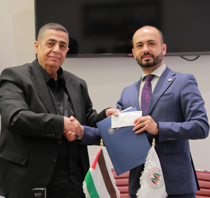 الجامعة العربية الأمريكية توقع اتفاقية تعاون مع اللجنة القطرية الدائمة لدعم القدس